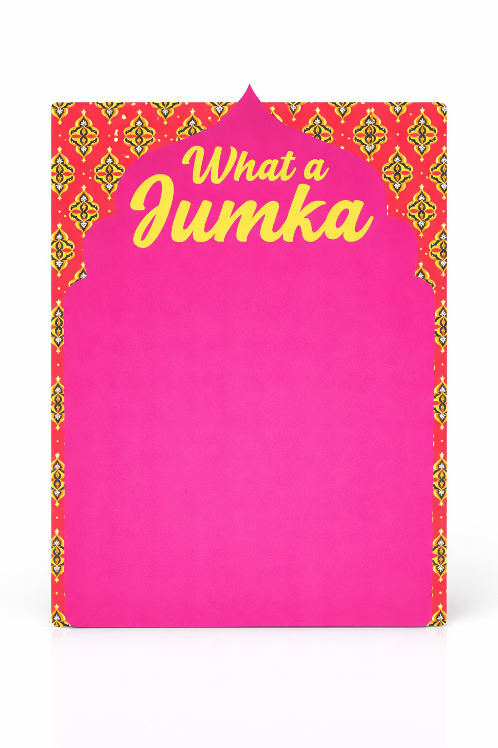 What a Jhumka Card