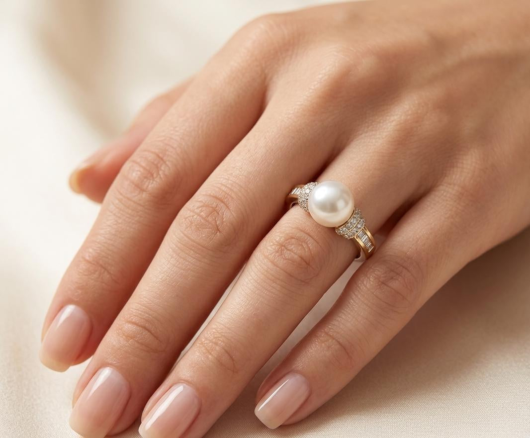 Imperial Lustre Pearl Ring
