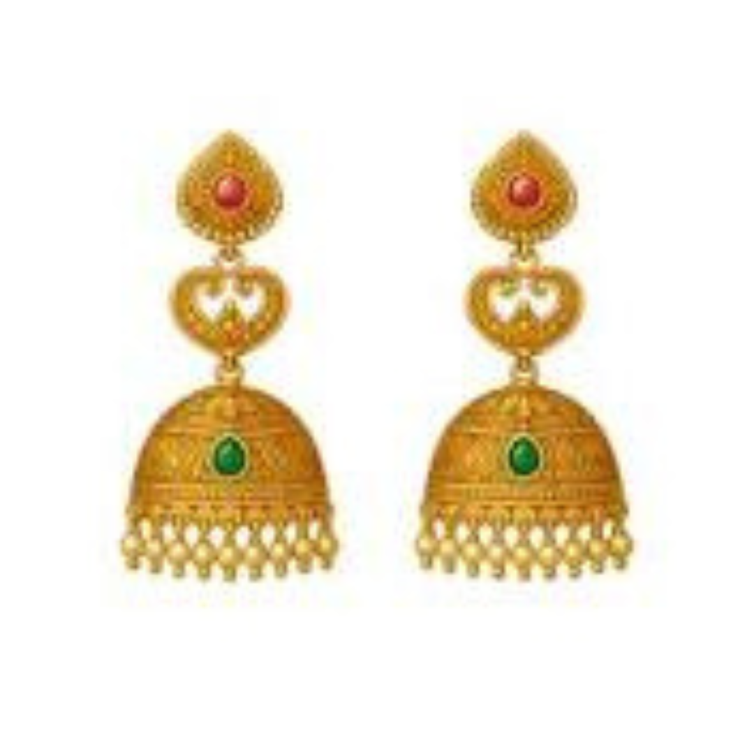 Color Jhumkas