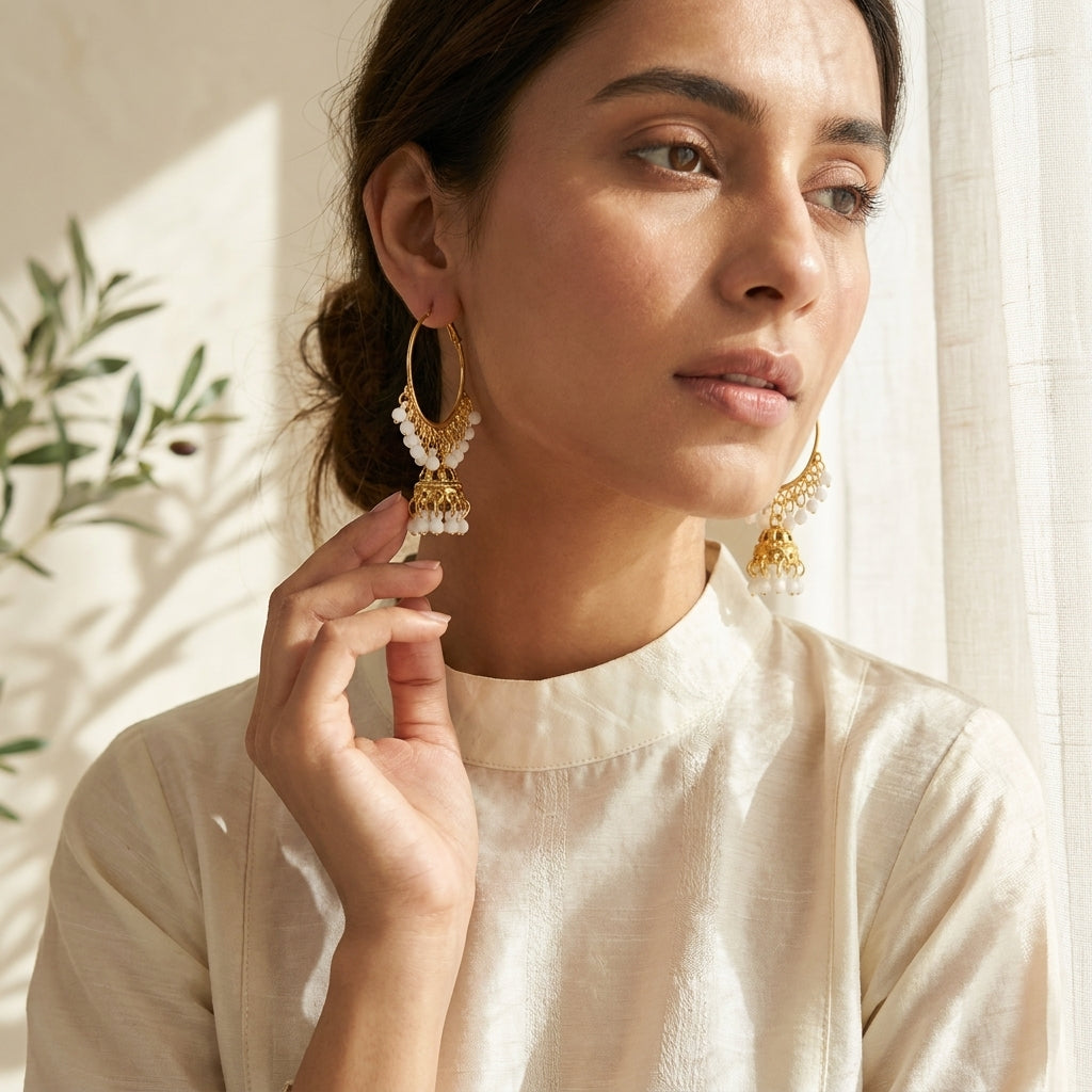 Golden Heritage Bali Jhumka