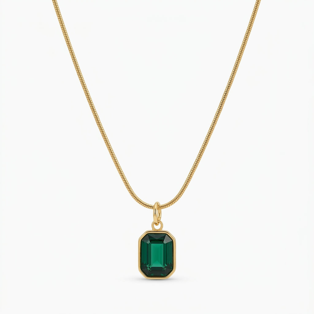 Green Stone Necklace