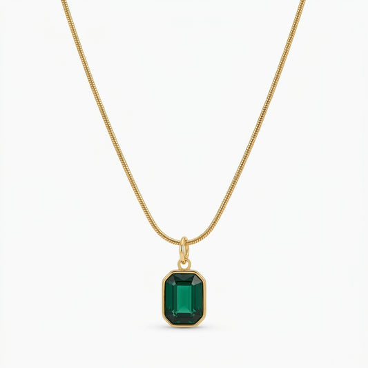 Green Stone Necklace