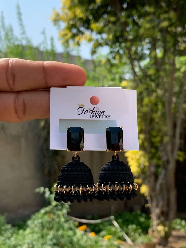 Lustrous Pearl Jhumkas