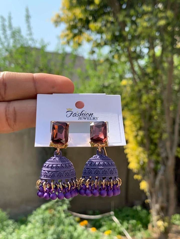 Lustrous Pearl Jhumkas
