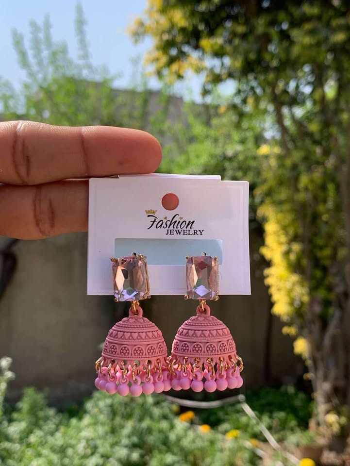 Lustrous Pearl Jhumkas