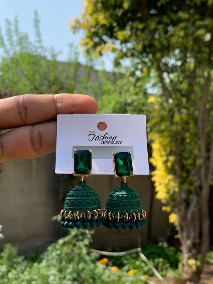 Lustrous Pearl Jhumkas
