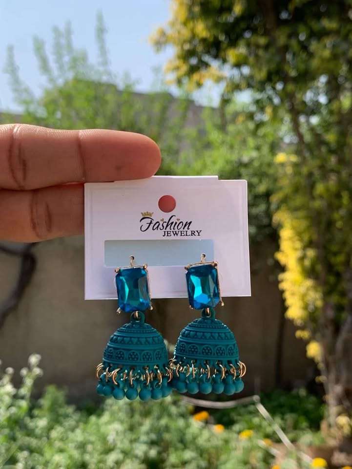 Lustrous Pearl Jhumkas