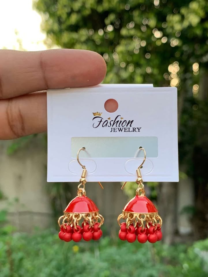 Avory Grace Meenakari Jhumka
