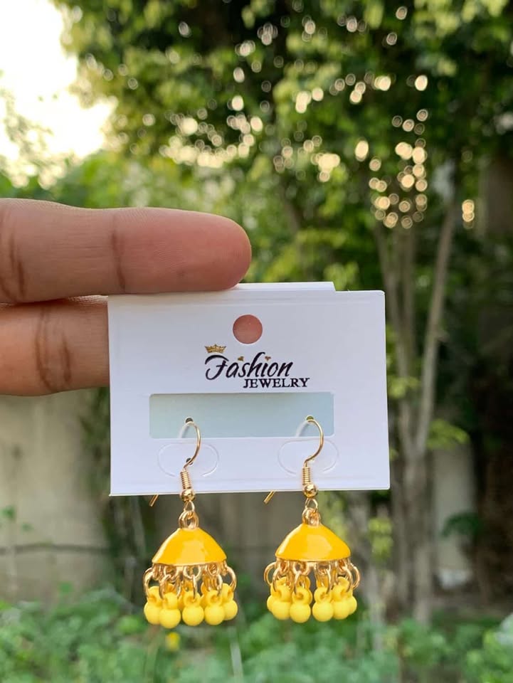 Avory Grace Meenakari Jhumka