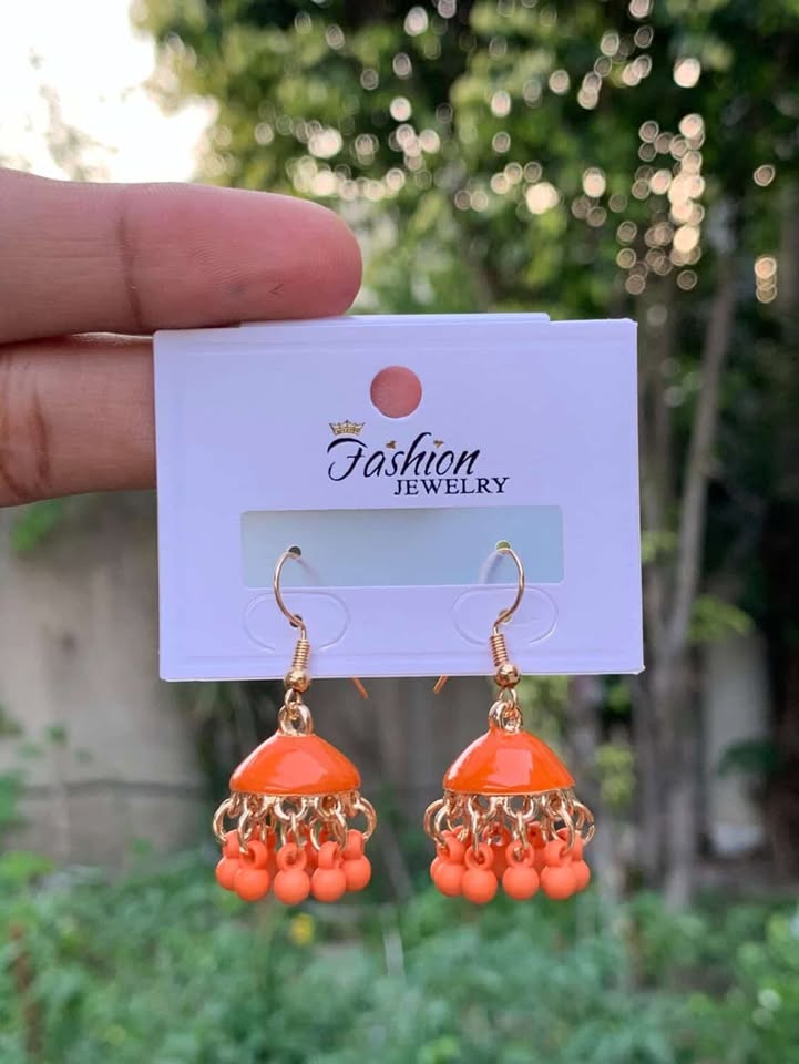 Avory Grace Meenakari Jhumka