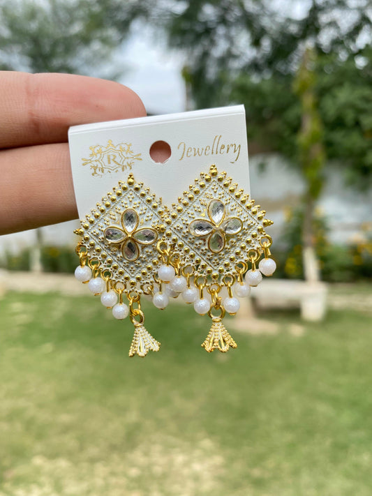 The Antique Onyx Diamond Drop