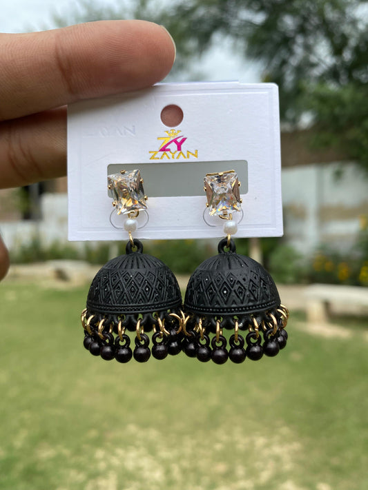A Vibrant Hoop Jhumka