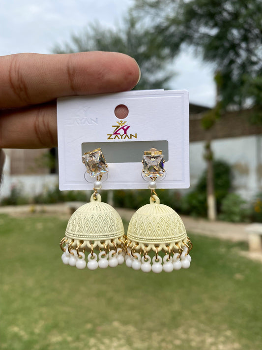 A Vibrant Hoop Jhumka